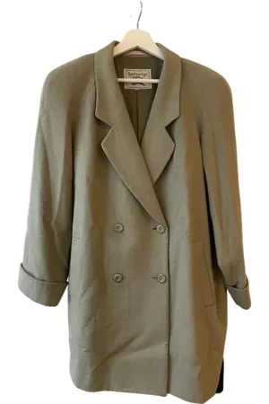 Burberry Donna Abbigliamento vintage - Pre-owned Lana outerwear Beige, Donna, Taglia: L