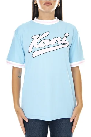 Karl Kani Donna, Top, Blu, S, new