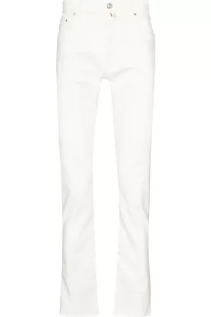 Jacob Cohen Uomo Pantaloni - Jeans skinny Bianco, Uomo, Taglia: W33