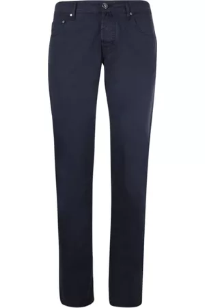 Jacob Cohen Uomo Jeans slim & sigaretta - Pantaloni slim-fit Blu, Uomo, Taglia: W35