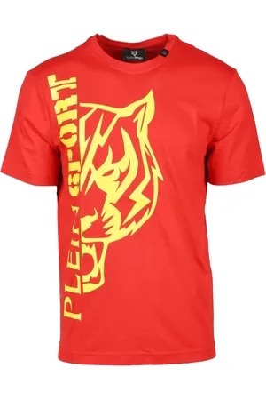 Philipp Plein Uomo T-shirt - Magliette Rosso, Uomo, Taglia: M