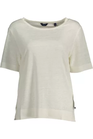 GANT Donna T-shirt - T-Shirts Bianco, Donna, Taglia: 2XL