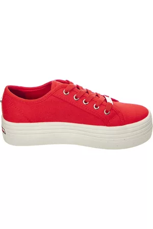 Steve Madden Donna Scarpe sportive - Scarpe da ginnastica Rosso, Donna, Taglia: 36 1/2 EU