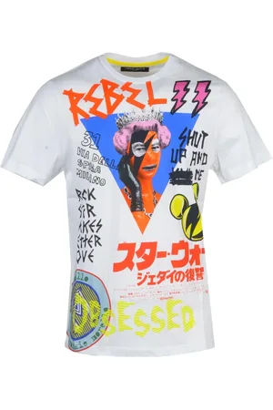 FRANKIE MORELLO Uomo T-shirt - Maglietta Bianco, Uomo, Taglia: S
