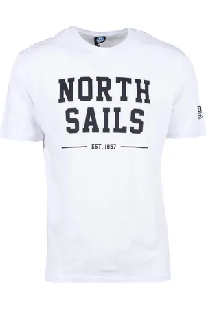 North Sails Uomo T-shirt - T-Shirts Bianco, Uomo, Taglia: L