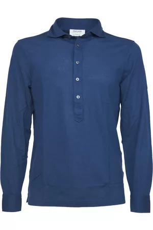 Gran Sasso Uomo Polo - Polo Shirts Blu, Uomo, Taglia: XL