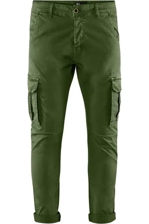 Bomboogie Uomo, Pantaloni, Verde, W40, new