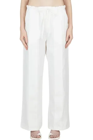 CHRISTOPHER ESBER Donna, Pantaloni, Bianco, S, new