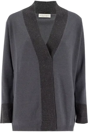 LE TRICOT PERUGIA Donna, Maglie, Grigio, M, new