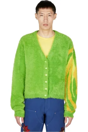Sky High Farm Uomo, Maglie, Verde, M, new