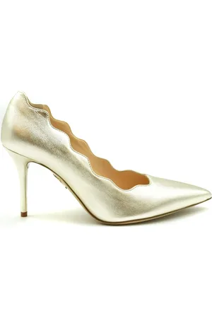 Charlotte Olympia Donna, Scarpe, Giallo, 37 EU, new
