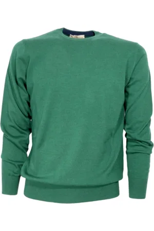 CASHMERE COMPANY Uomo, Felpe, Verde, 4Xl, new