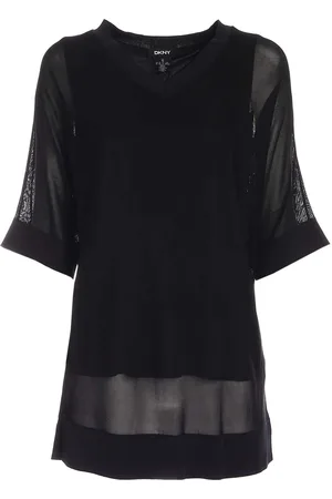DKNY Donna, Camicette , Nero, M, new