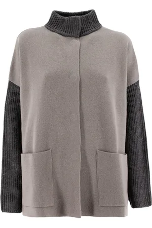 LE TRICOT PERUGIA Donna, Maglie, Grigio, M, new