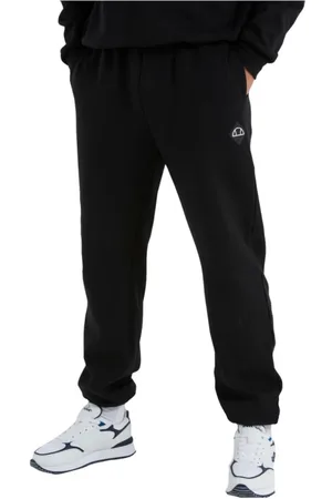 Ellesse Uomo, Pantaloni, Nero, S, new