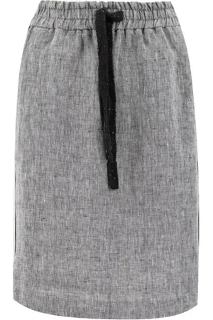 LE TRICOT PERUGIA Donna, Gonne, Grigio, L, new