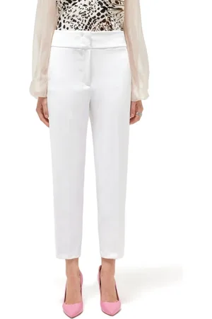 Blugirl Donna, Pantaloni, Bianco, S, new