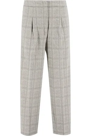 LE TRICOT PERUGIA Donna, Pantaloni, Grigio, M, new