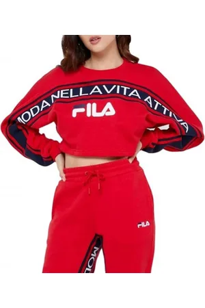 Fila Donna, Felpe, Rosso, M, new