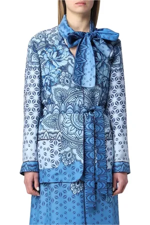 Alberta Ferretti Donna, Camicette , Blu, S, new