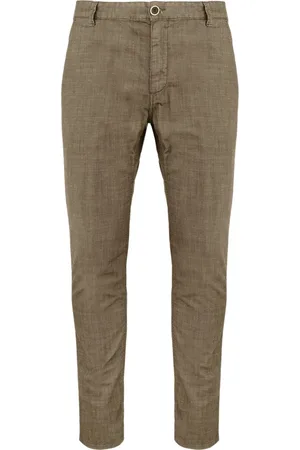 Bomboogie Uomo, Pantaloni, Marrone, W38, new