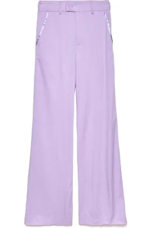 GAËLLE Donna, Pantaloni, Viola, M, new