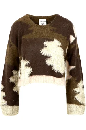SEMICOUTURE Donna, Maglie, Multicolore, L, new