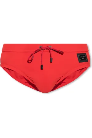 Dolce & Gabbana Uomo, Costumi da bagno, Rosso, 2Xl, new