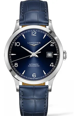 Longines Uomo, Accessori, Blu, Taglia unica, new