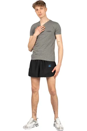 Champion Uomo, Pantaloncini, Nero, M, new