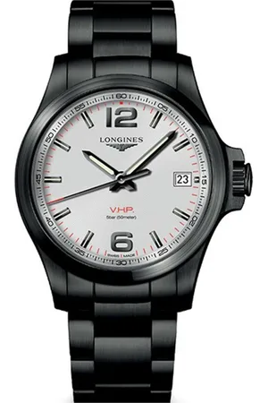 Longines Uomo, Accessori, Grigio, Taglia unica, new