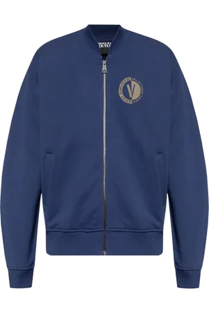 VERSACE Uomo, Felpe, Blu, L, new