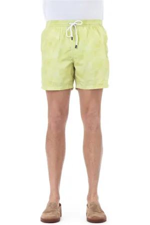 BARBA Uomo, Costumi da bagno, Verde, XL, new
