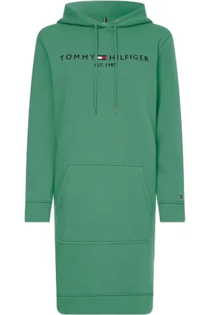 Tommy Hilfiger Donna, Abiti, Verde, S, new