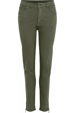 C.ro Donna, Pantaloni, Verde, S, new