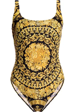 VERSACE Donna, Costumi da bagno, Giallo, M, new