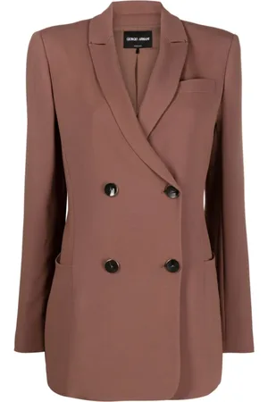 Giorgio Armani Donna, Giacche, Marrone, M, new