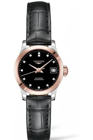 Longines Donna, Accessori, Nero, Taglia unica, new