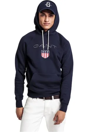 GANT Uomo, Felpe, Blu, 3Xl, new