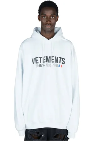 Vetements Uomo, Felpe, Bianco, L, new