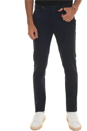 Berwich Uomo, Pantaloni, Blu, 3Xl, new
