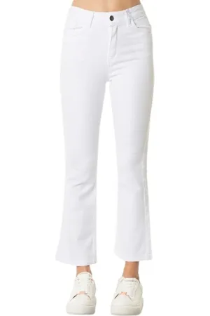 JIJIL Donna, Jeans, Bianco, W32, new