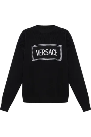 VERSACE Donna, Felpe, Nero, 2Xs, new