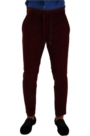 Dolce & Gabbana Uomo, Pantaloni, Rosso, M, new