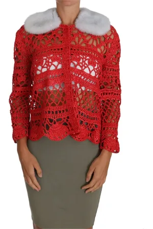 Dolce & Gabbana Donna, Maglie, Rosso, S, new