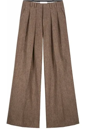LAURENCE BRAS Donna, Pantaloni, Marrone, M, new