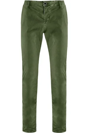 Bomboogie Uomo, Pantaloni, Verde, W32, new
