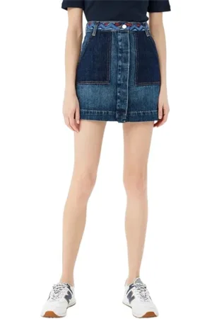 Tommy Hilfiger Donna, Gonne, Blu, XS, new