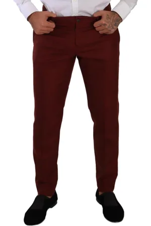 Dolce & Gabbana Uomo, Pantaloni, Rosso, L, new