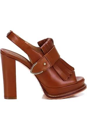 Twin-Set Donna, Scarpe, Marrone, 37 EU, new